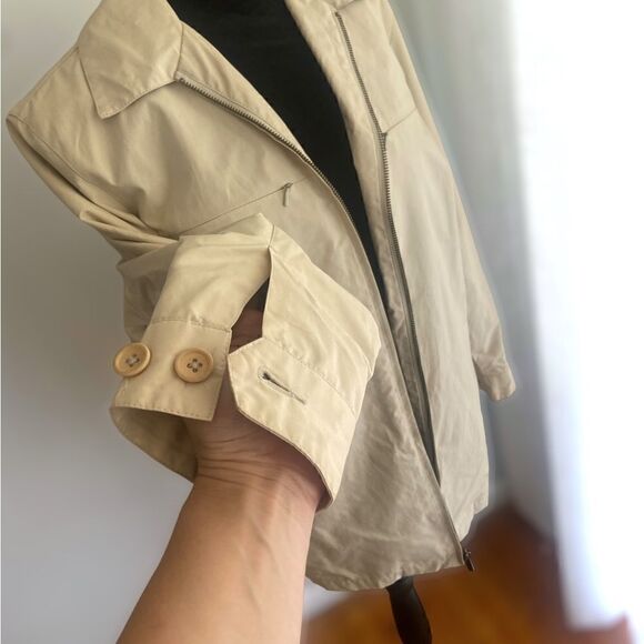 Banana Republic Trench Coat Winter Rain Jacket size XS - Picture 7 of 12